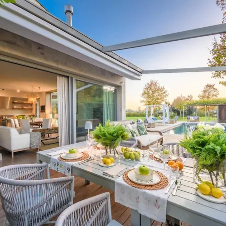 Contemporary With Pool Villa Orentano